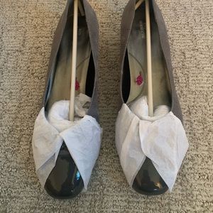 Ros Hommerson Twanie Grey Print/Pat - Size 11 women, 13 men